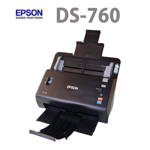 엡손 DS-760 / A4 양면자동 문서스캐너 / 쾌속출력 고운화상 /  중고제품